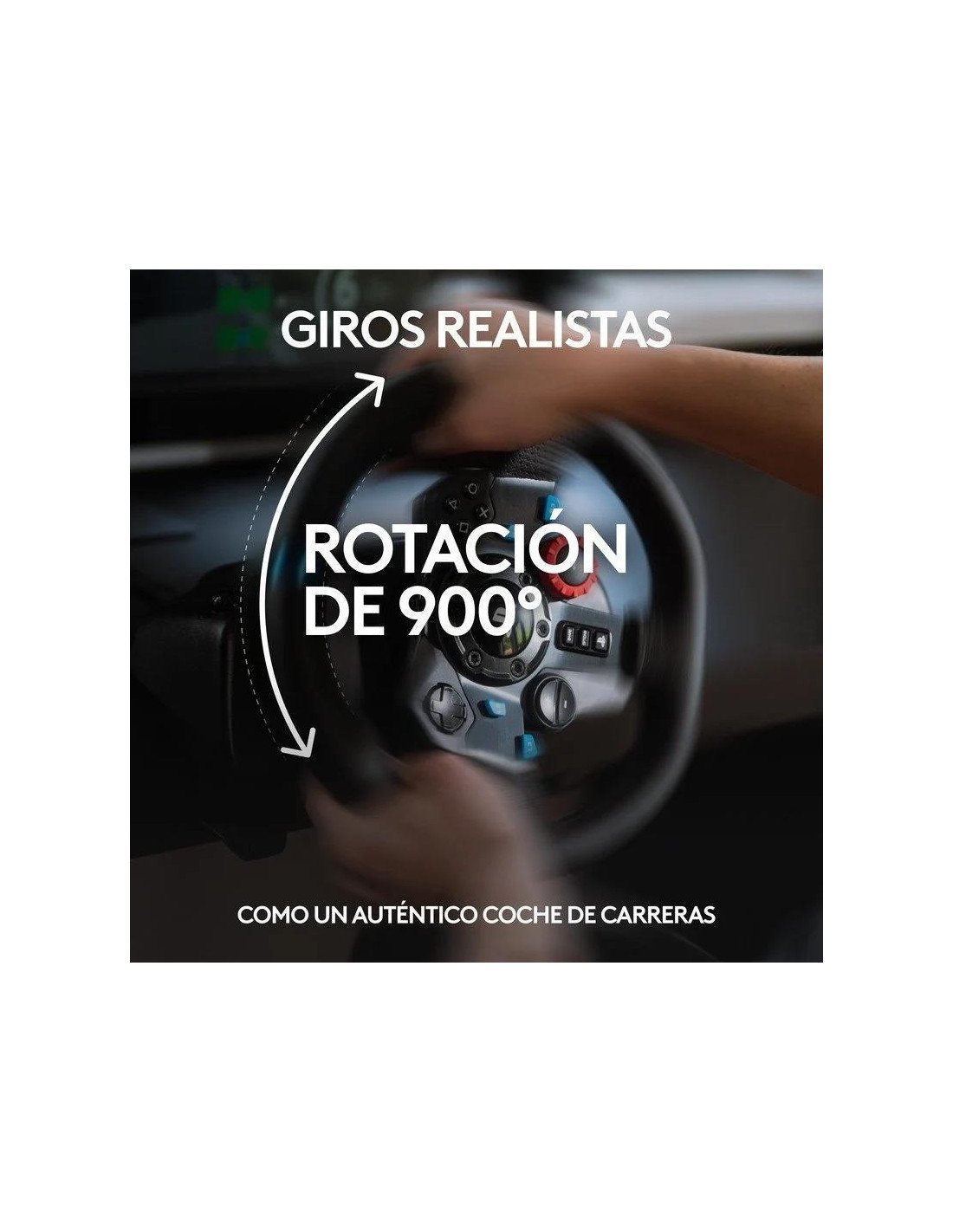 VOLANTE GAMING LOGITECH G29 DRIVING FORCE USB PS3/PS4/PS5/PC