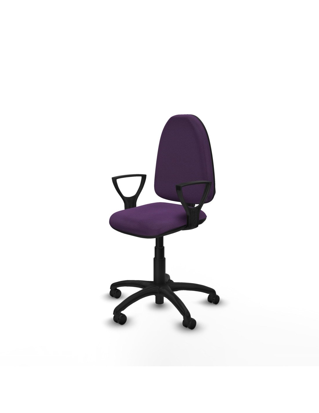 Piqueras y Crespo A?na CP bali morado brazos fijos base poliamida ruedas autofrenantes 50mm