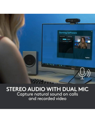 WEBCAM LOGITECH BRIO 4K ULTRAHD