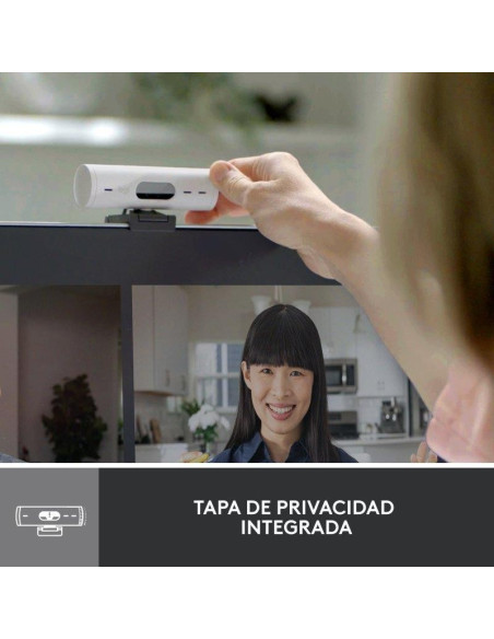 WEBCAM LOGITECH BRIO 500 FHD USB-C WHITE
