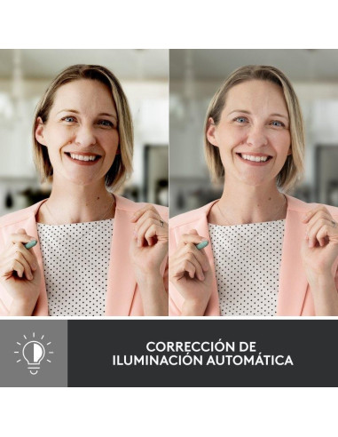 WEBCAM LOGITECH BRIO 500 FHD USB-C WHITE