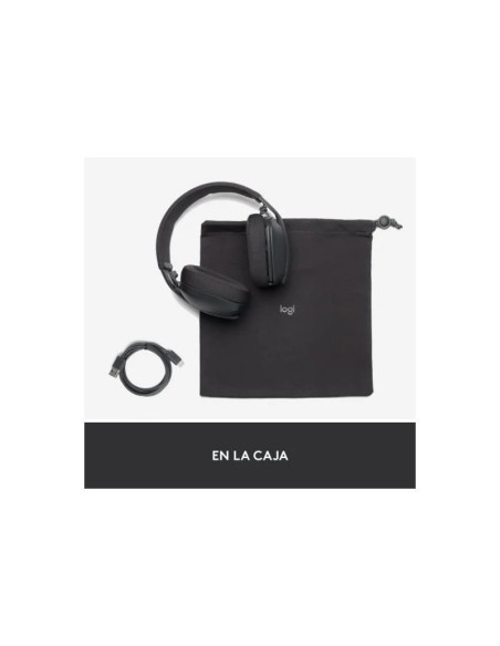 AURICULARES + MICROFONO LOGITECH ZONE VIBE 100 BLUETOOTH BLACK