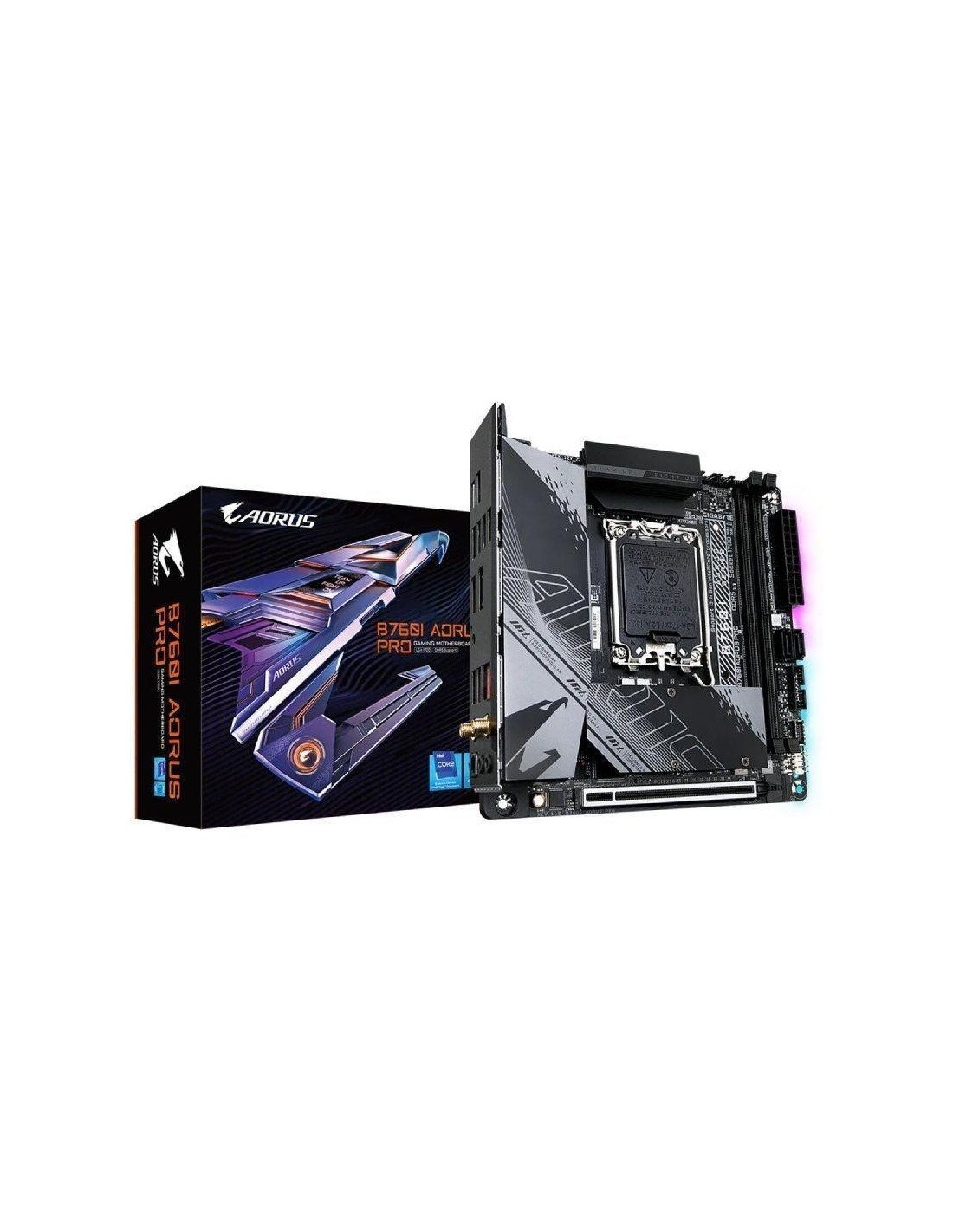 PLACA BASE GIGABYTE B760I AORUS PRO MINI-ITX 2XDDR5 HDMI + DP