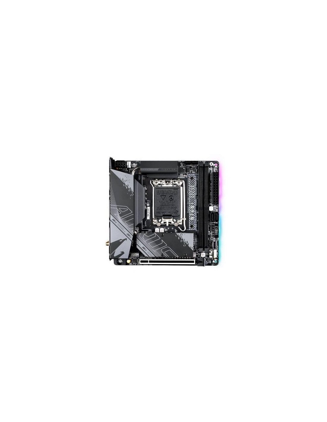 PLACA BASE GIGABYTE B760I AORUS PRO MINI-ITX 2XDDR5 HDMI + DP