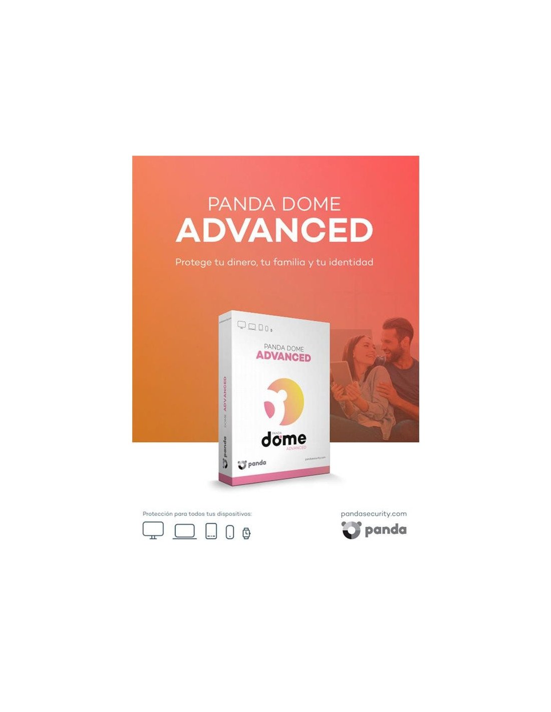 ANTIVIRUS PANDA DOME ADVANCED 10 LIC 1 YEAR (LIC. ELECTRONICA)