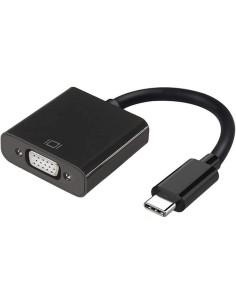 CABLE CONVERSOR USB-C M A VGA-H  BLACK