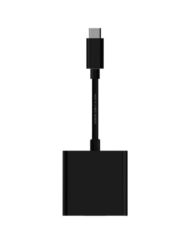 CABLE CONVERSOR USB-C M A VGA-H  BLACK