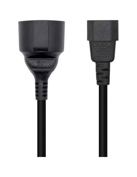 CABLE AISENS ADAPTADOR C14 MACHO A SCHUKO HEMBRA