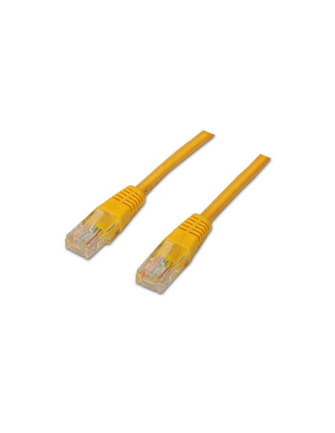 CABLE DE RED CAT.6 UTP 0.5M AISENS YELLOW