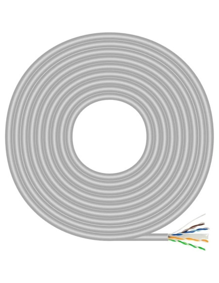 CABLE DE RED BOBINA CAT.6 UTP 100M AISENS GREY