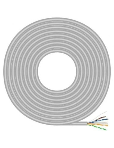 CABLE DE RED BOBINA CAT.6 UTP AWG23 305M AISENS GREY