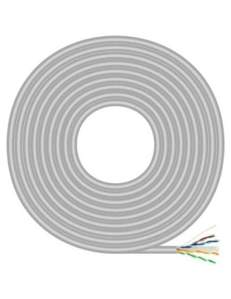 CABLE DE RED BOBINA CAT.6 UTP AWG23 305M AISENS GREY
