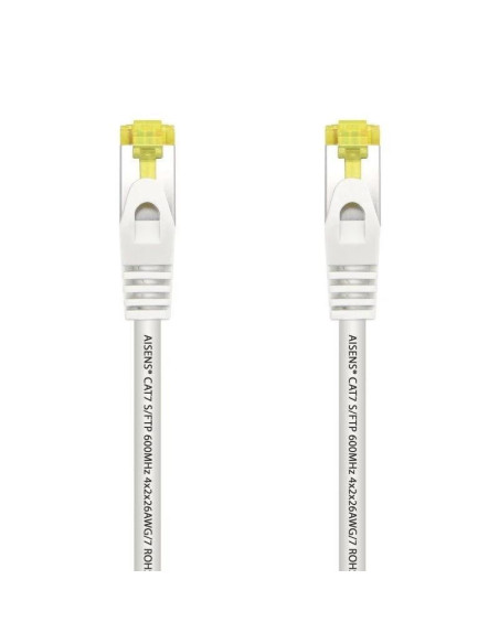 CABLE DE RED CAT.7 S/FTP 0.25M AISENS WHITE