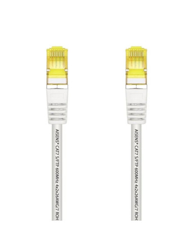 CABLE DE RED CAT.7 S/FTP 1M AISENS WHITE