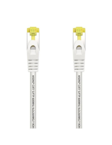 CABLE DE RED CAT.7 S/FTP 1M AISENS WHITE