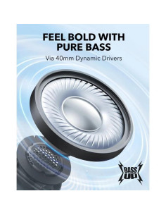 AURICULARES ANKER SOUNDCORE H30I WIRELESS BLUETOOTH USB-C BLACK 2