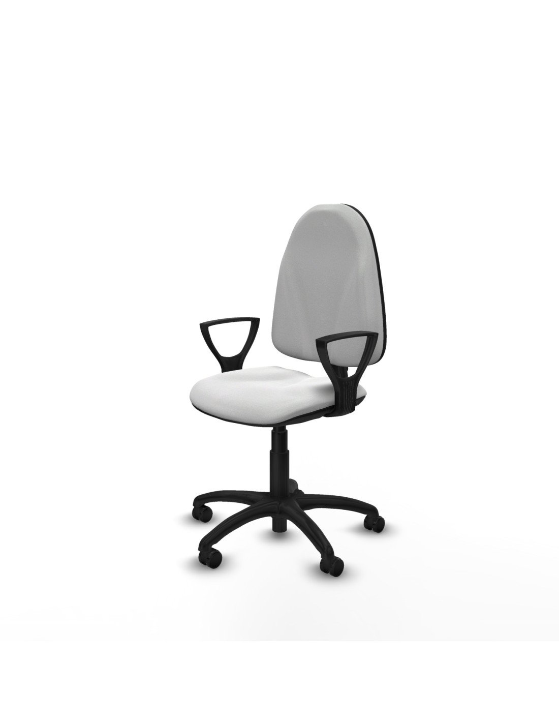 Piqueras y Crespo Algarra CP bali blanco brazos fijos base poliamida ruedas autofrenantes 50mm