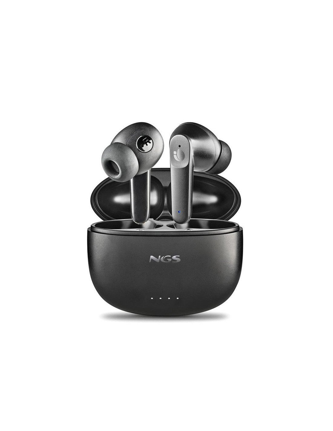 AURICULARES NGS HUSH IN EAR ANC/ENC BLUETOOTH BLACK
