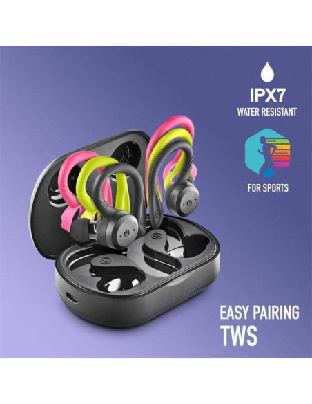 AURICULARES NGS ARTICA JOGGER EARPHONES BLUETOOTH TWS IPX7