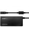 CARGADOR PORTATIL AISENS 65W AUTOMATICO + 9 CONECTORES + USB-A