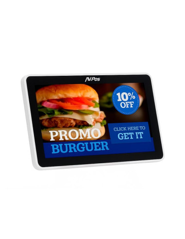 SEGUNDA PANTALLA AVPOS 7 COLOR K5000 PLUS 2022 WHITE