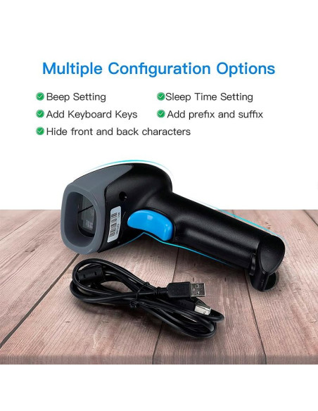 LECTOR AVPOS CODIGOS 2D + QR 930 USB