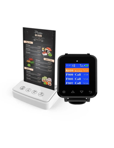 RELOJ AVISADOR DE CAMAREROS AVPOS 1YR GARANTIA