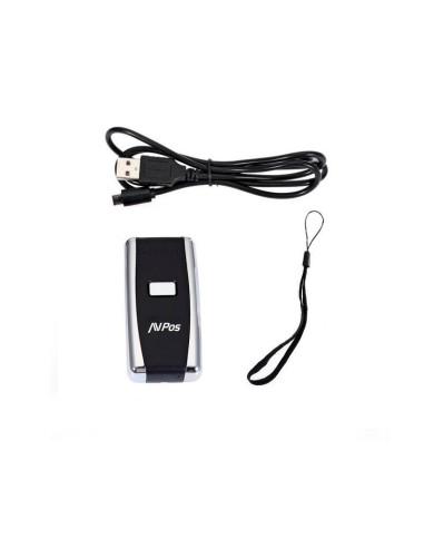 LECTOR AVPOS CODIGOS 1D + 2D + QR BT01 PORTATIL BLUETOOTH