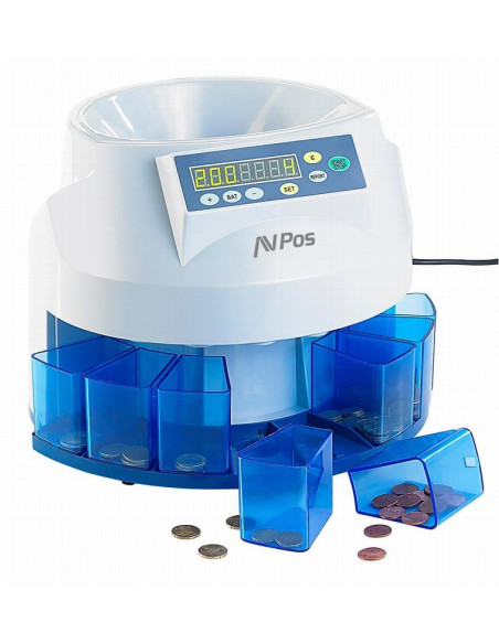CONTADOR/CLASIFICADOR DE MONEDAS AVPOS CCM6 3YR