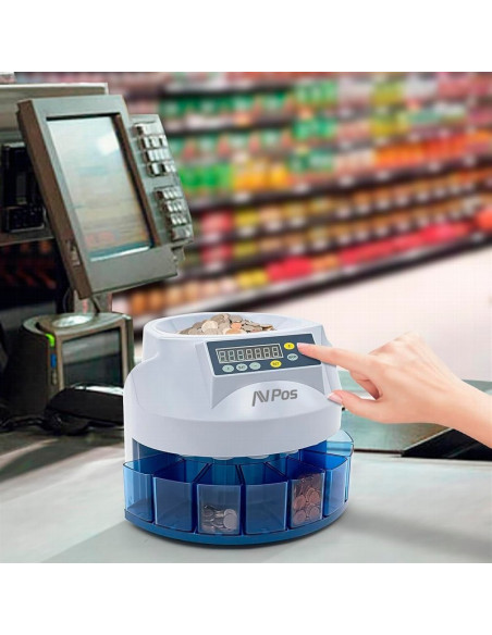 CONTADOR/CLASIFICADOR DE MONEDAS AVPOS CCM6 3YR