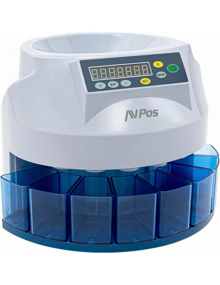 CONTADOR/CLASIFICADOR DE MONEDAS AVPOS CCM6 3YR