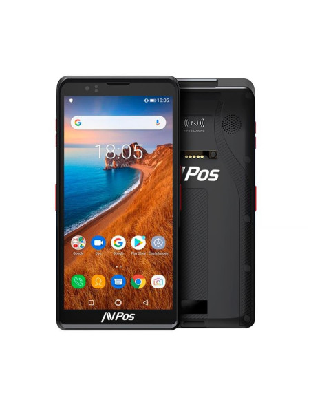 CAPTURADOR PDA AVPOS DC60 6 OCTA/4GB/64GB/NFC/2D/4G/FUNDA ANDROID