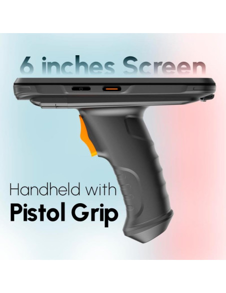 CAPTURADOR PDA AVPOS DC600 6 OCTA/8GB/128GB/2D/4G + PISTOLA
