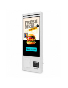 KIOSKO AUTOSERVICIO AVPOS SUELO 27 I5 10TH/8G/256G/WIFI/PRINTER/2D/W11P WH 2