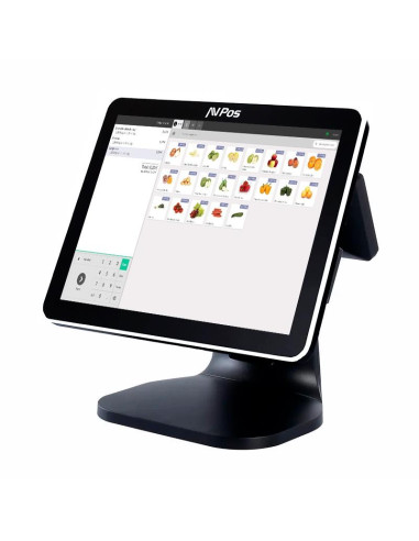 TPV AVPOS K5000 15 ALUMINIO TACTIL INTEL N100/8GB/128GB/W11P/VISOR 3YR GAR