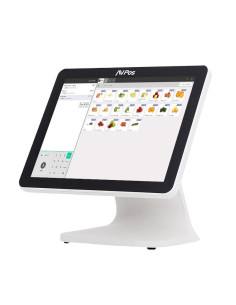 TPV AVPOS K5000 15 ALUMINIO TACTIL I7/8GB/SSD128/W11P WHITE 3YR GARANTIA 2
