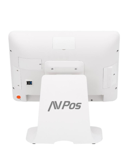 TPV AVPOS K5000 15 ALUMINIO TACTIL I7/8GB/SSD128/W11P WHITE 3YR GARANTIA