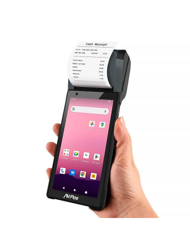 CAPTURADOR PDA IMPRESORA AVPOS TC600 6 OCTA/4GB/128GB/WIFI/BT/NFC/2D/4G