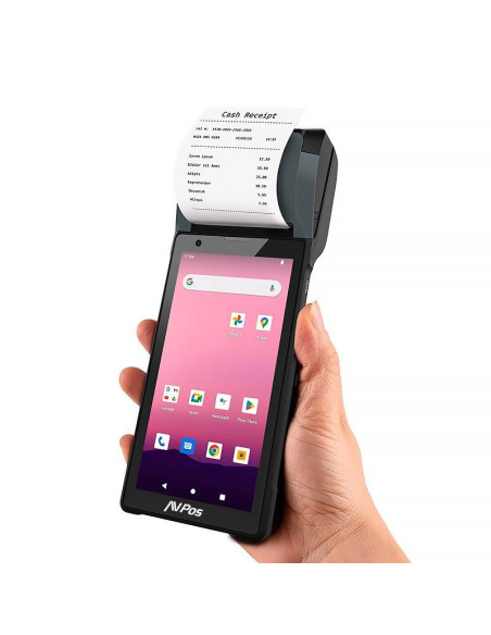 CAPTURADOR PDA IMPRESORA AVPOS TC600 6 OCTA/4GB/128GB/WIFI/BT/NFC/2D/4G