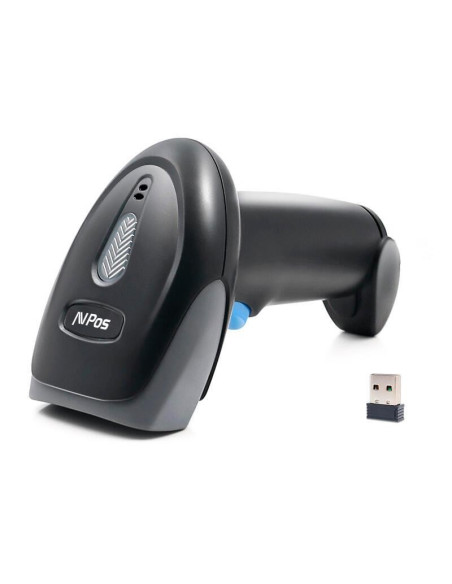 LECTOR AVPOS CODIGOS 1D + 2D + QR WI93 INALAMBRICO WIRELESS