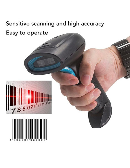 LECTOR AVPOS CODIGOS 1D + 2D + QR WI93 INALAMBRICO WIRELESS