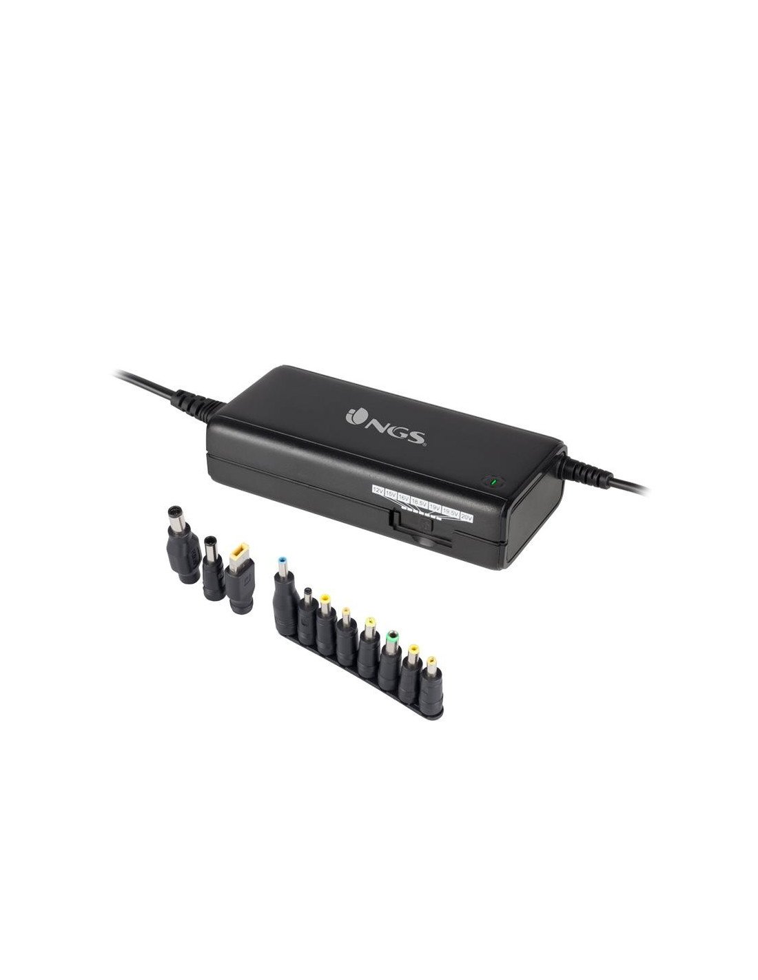 CARGADOR PORTATIL NGS BAN 90W MANUAL + 11 CONECTORES