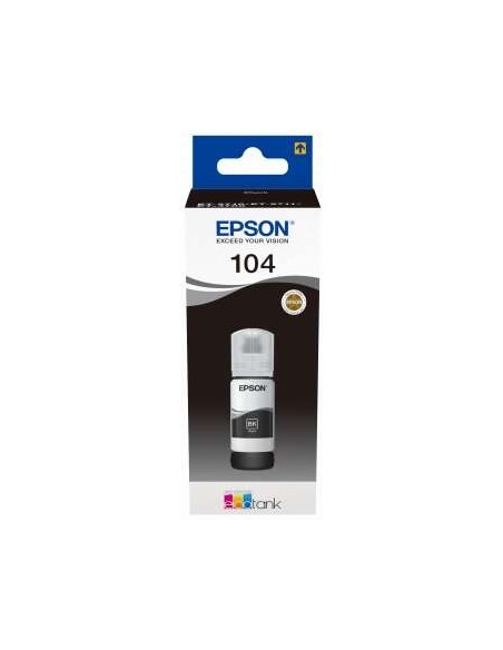 TINTA EPSON BOTE 104 BLACK ECOTANK BOTTLE C13T00P140