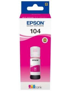 TINTA EPSON BOTE 104 MAGENTA ECOTANK BOTTLE C13T00P340