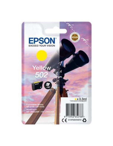 TINTA EPSON C13T02V44010 T02V4 YELLOW 502