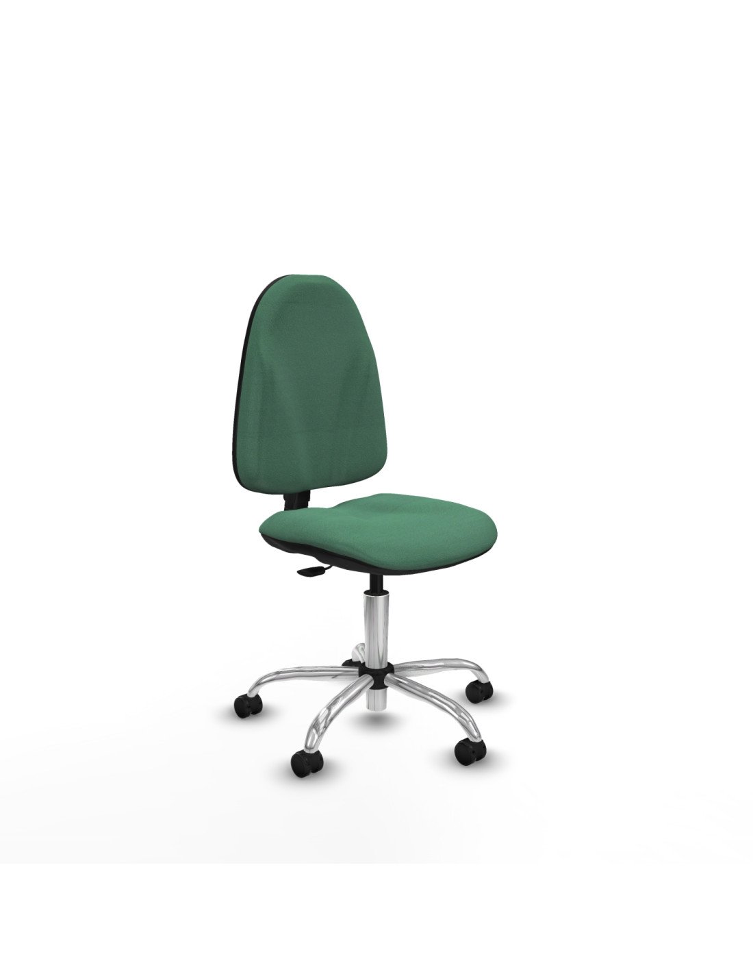 Piqueras y Crespo Algarra CP bali verde esmeralda  base cromada ruedas autofrenantes 50mm