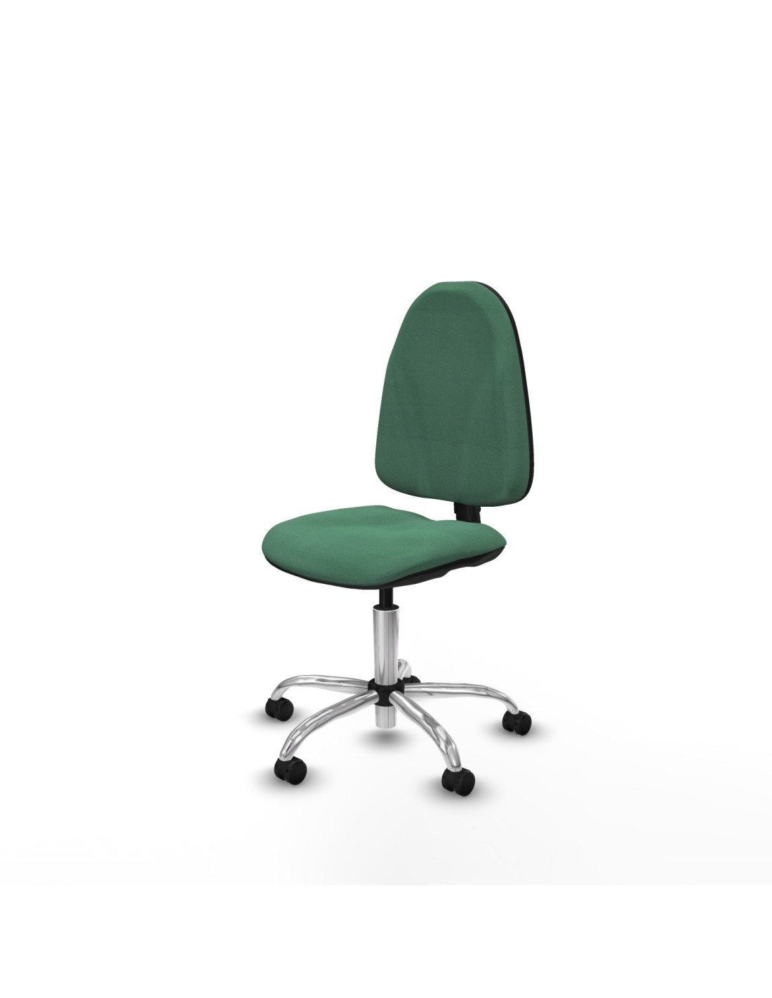 Piqueras y Crespo Algarra CP bali verde esmeralda  base cromada ruedas autofrenantes 50mm