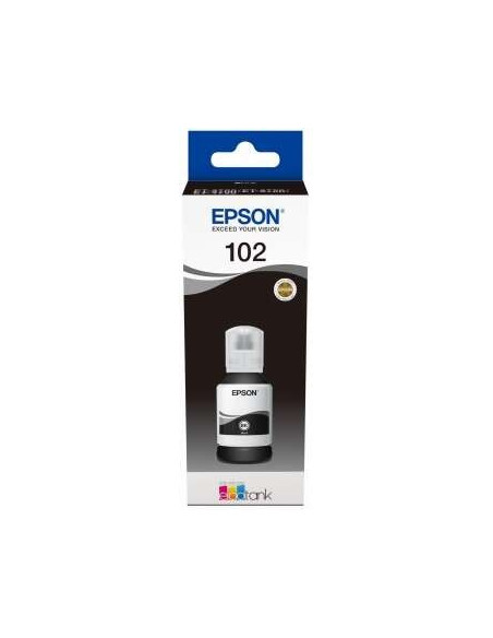TINTA EPSON 2700/2750/3700/3750/4750 BOTE 102 BLACK ECOTANK BOTTLE (127ML)