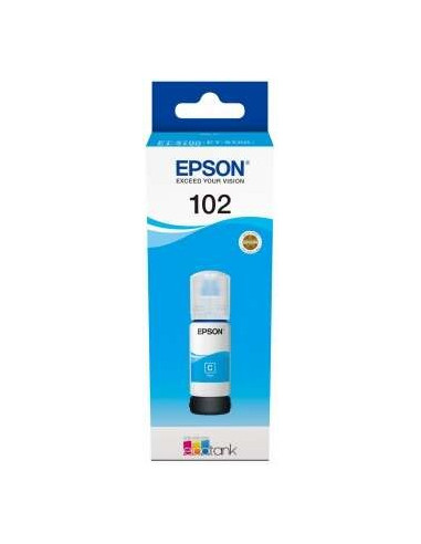 TINTA EPSON 2700/2750/3700/3750/4750 BOTE 102 CYAN ECOTANK BOTTLE (70ML)