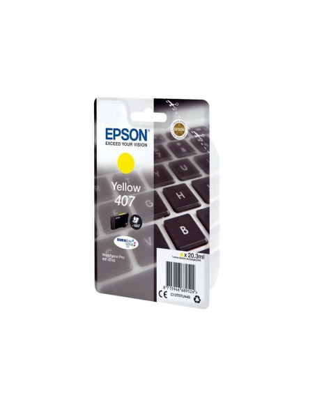TINTA EPSON C13T07U440 L T07U4 YELLOW WF-4745DTWF 407L